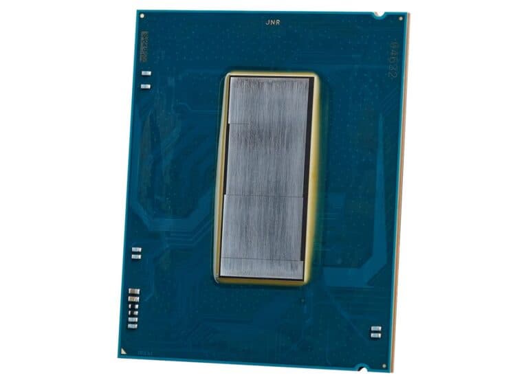 Le Core Ultra 7 270K sans capot de protection. Photo : Thermal Grizzly