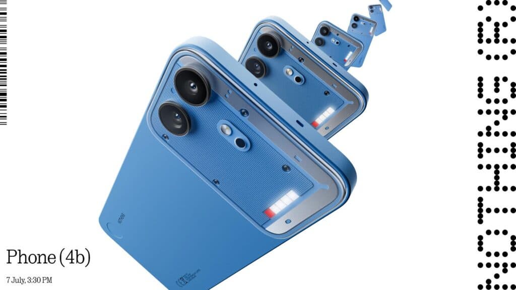 Nothing Phone 4b дизайн