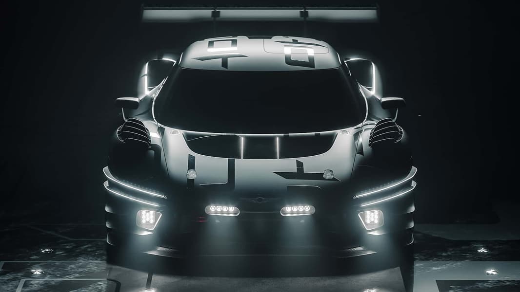 Genesis Magma GT3 фронтальний вигляд