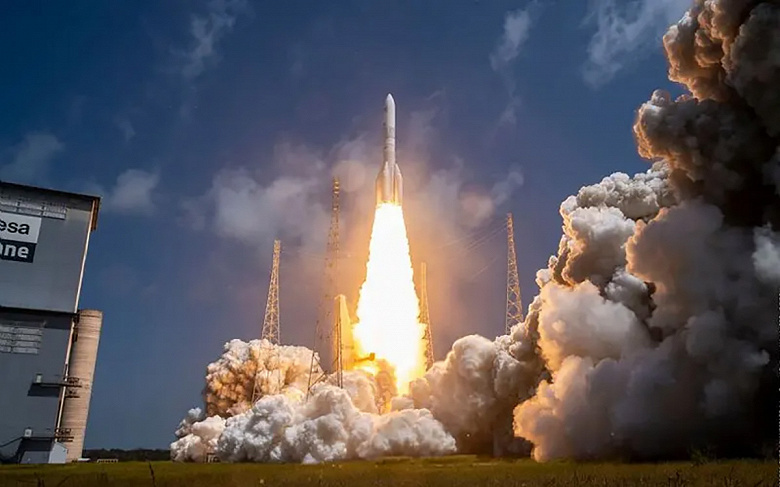 Запуск ракети Ariane 64