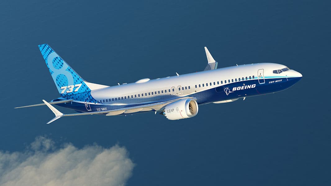 Boeing 737 MAX у небі