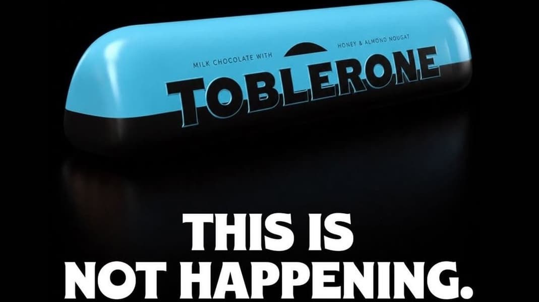 Округлый шоколад Toblerone