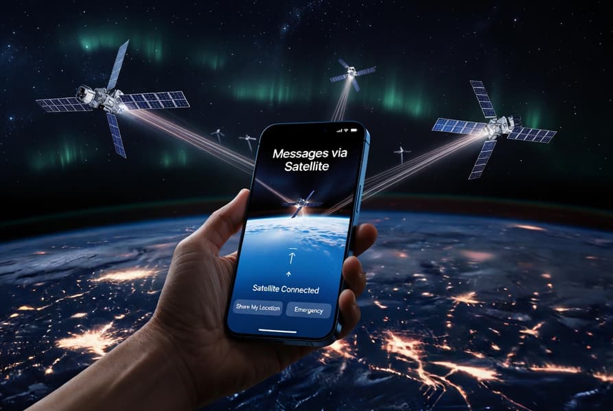 Термінал Starlink на відкритій місцевості