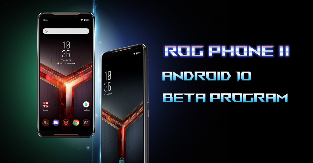ASUS набирає добровольців для тестування Android 10 на ігровому смартфоні ROG Phone 2