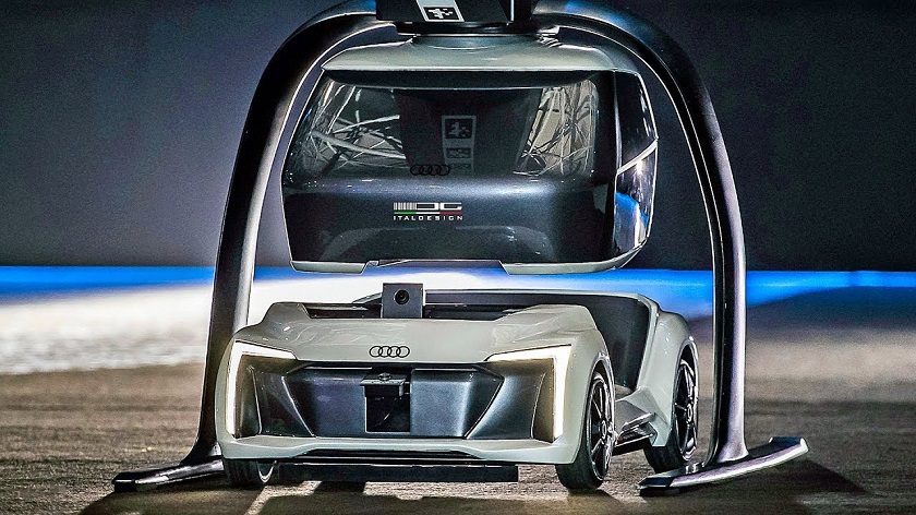 Audi успешно протестировала летающее модульное такси