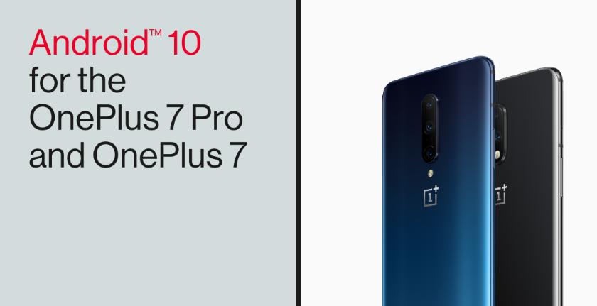 OnePlus выпустила стабильную версию Android 10 с оболочкой OxygenOS 10 для OnePlus 7 и OnePlus 7 Pro