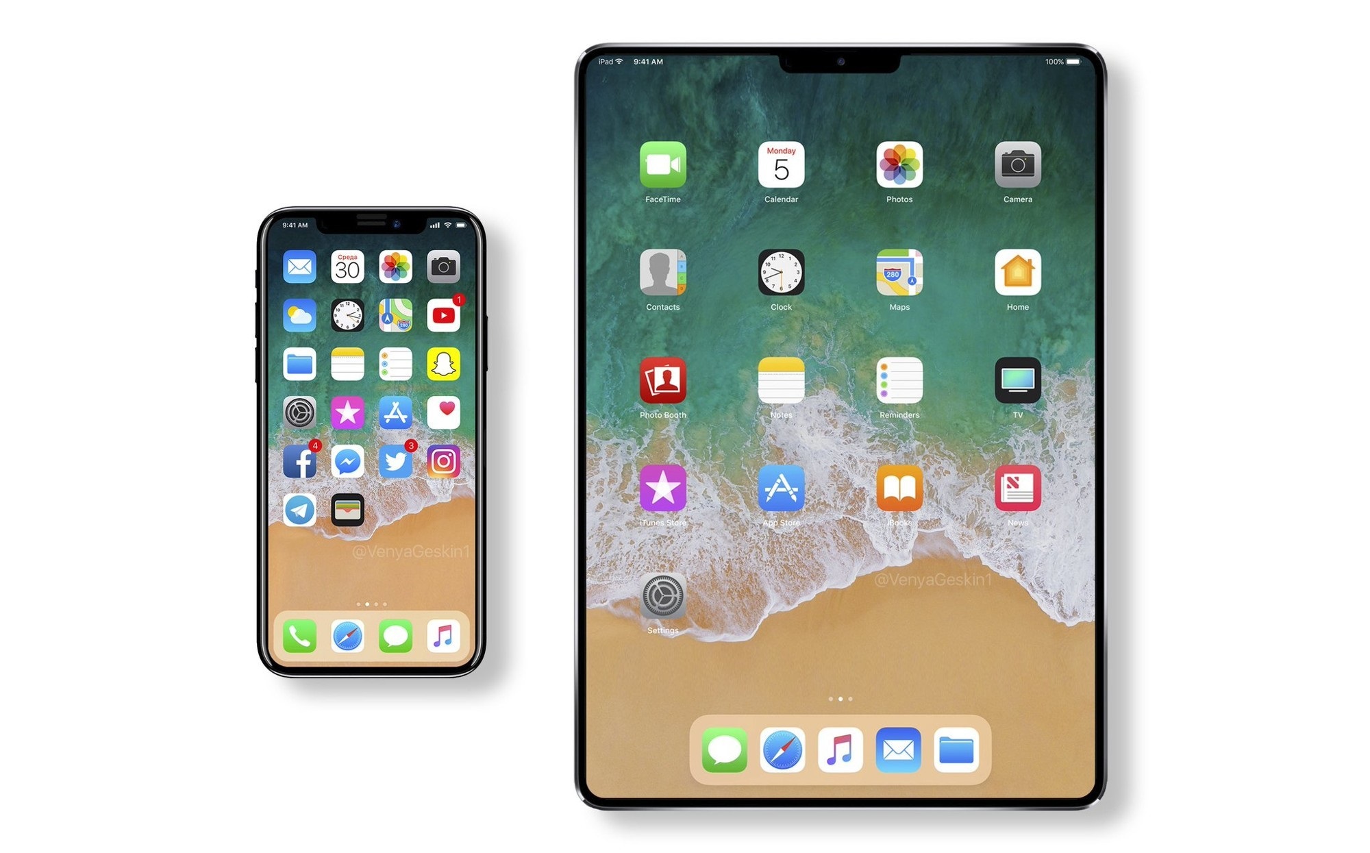 Apple is preparing to go iPad Pro with the design of the iPhone X