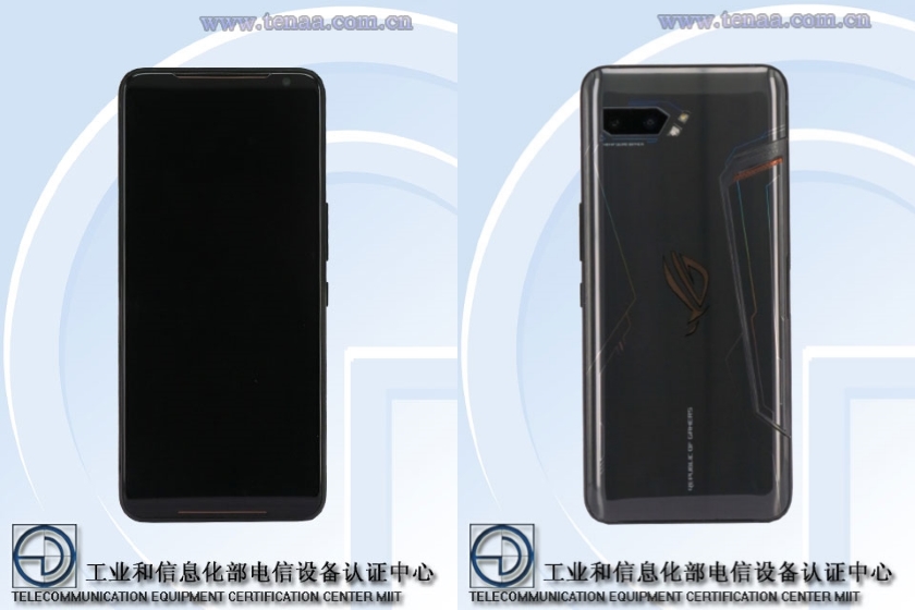 ASUS ROG Phone 2 пройшов сертифікацію в TENAA: OLED-дисплей на 6.59 ", Snapdragon 855 Plus, до 12 ГБ оперативної пам'яті й батарея на 5800 мАч