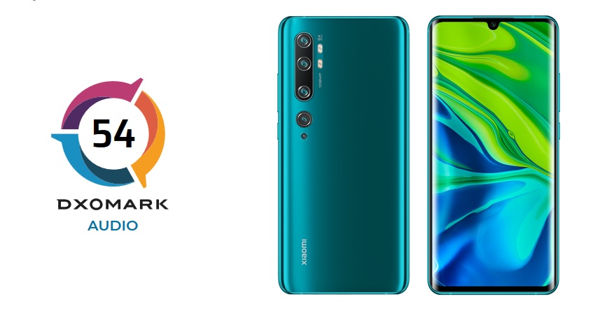 Чудові фото, але поганий звук: Xiaomi Mi Note 10 провалив аудіотест DxOMark