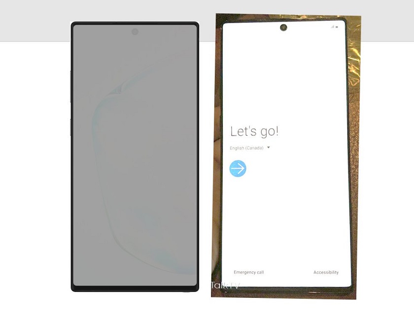 В сеть слили первую «живую» фотографию Samsung Galaxy Note 10