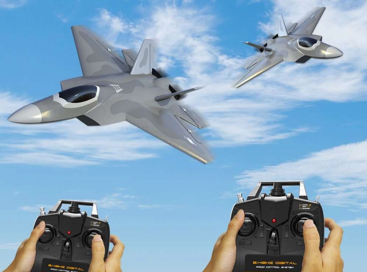 Eachine F22 Raptor: радіокерована модель винищувача за $ 76 з функцією аеротрюків
