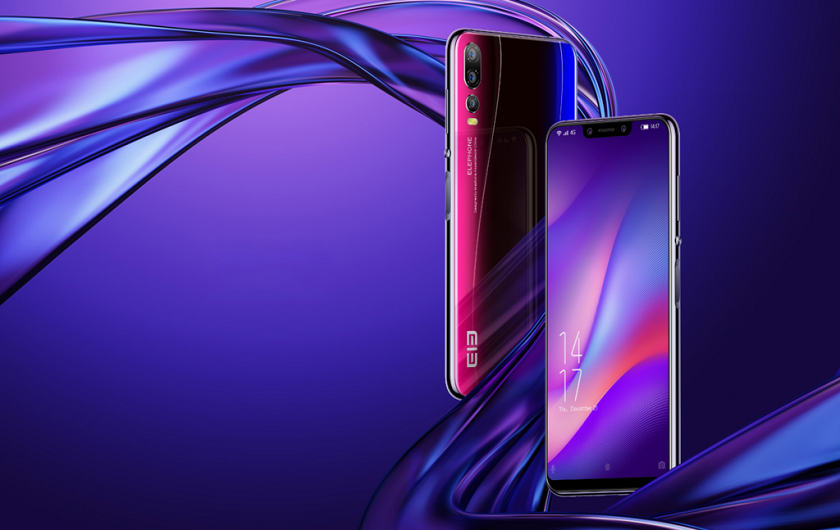 Анонс Elephone A5: еще один пятикамерный смартфон с градиентным цветом