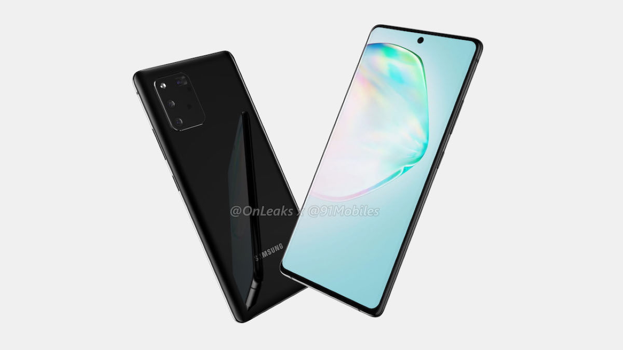 Samsung Galaxy S11 Lite (aka Galaxy A91) з'явився на якісних рендерах із потрійною камерою та «дірявим» екраном
