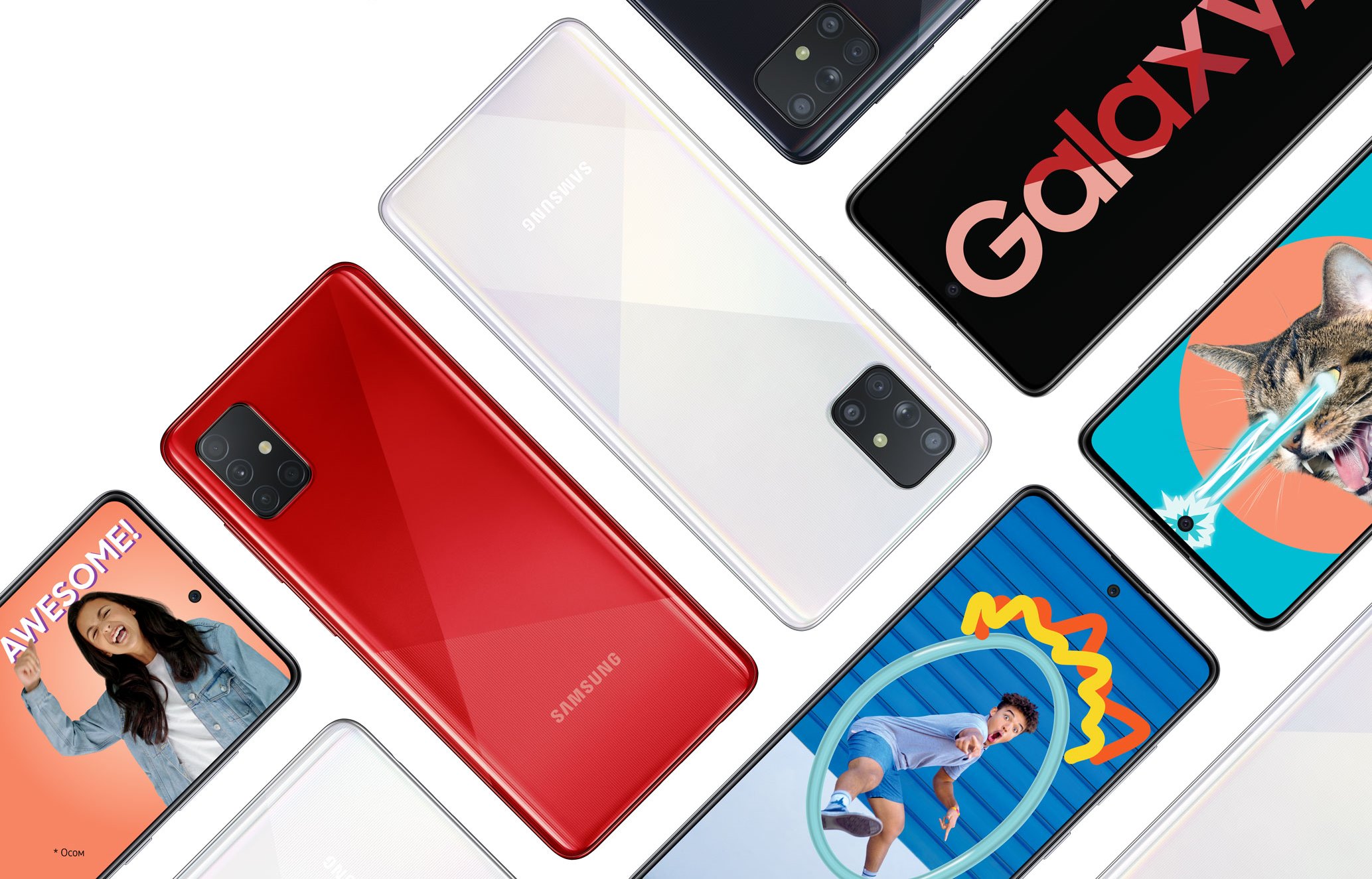 Samsung готує 9 нових смартфонів серії Galaxy A