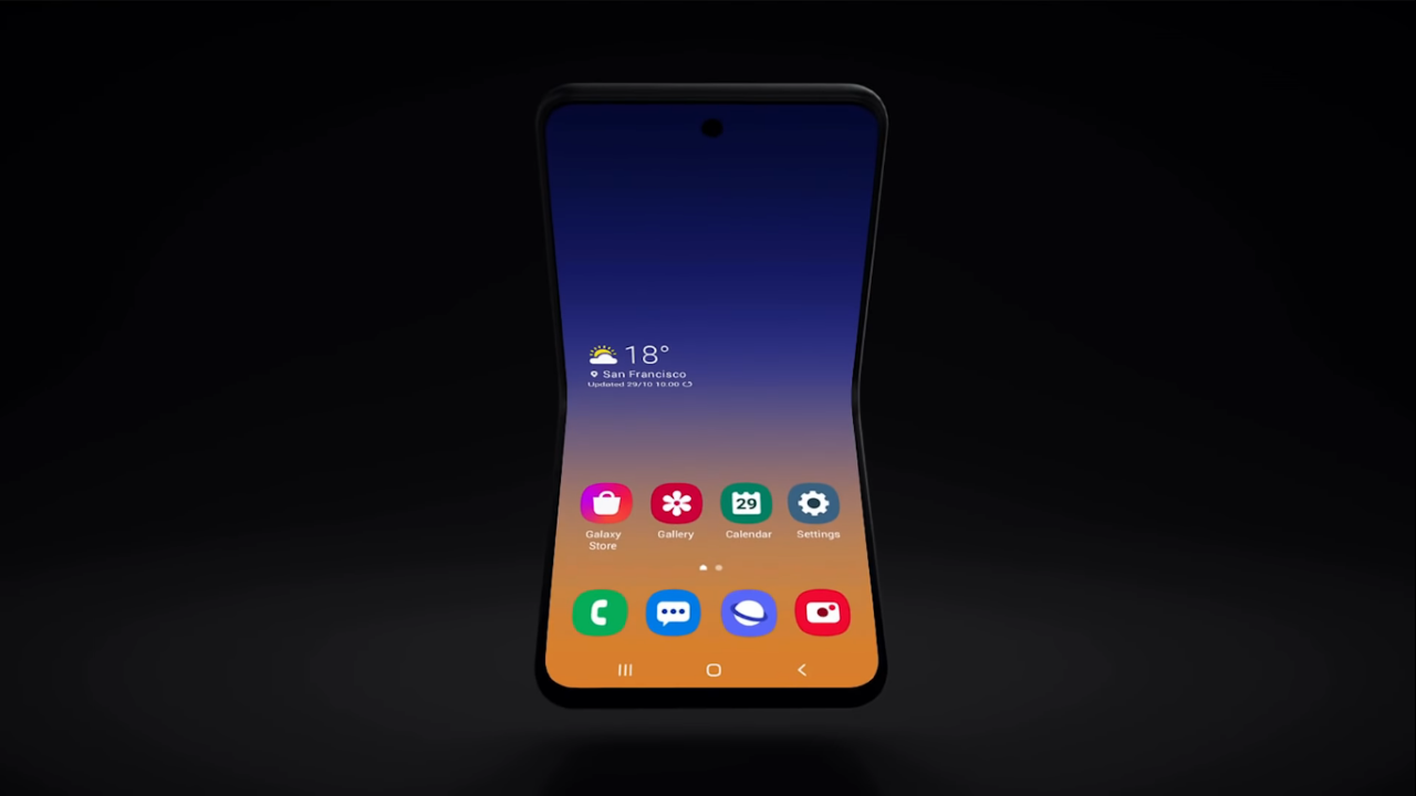 Інсайдер: Samsung Galaxy Fold 2 буде «розкладачкою», як Motorola RAZR, та отримає дисплей з отвором на 6.8 дюймів