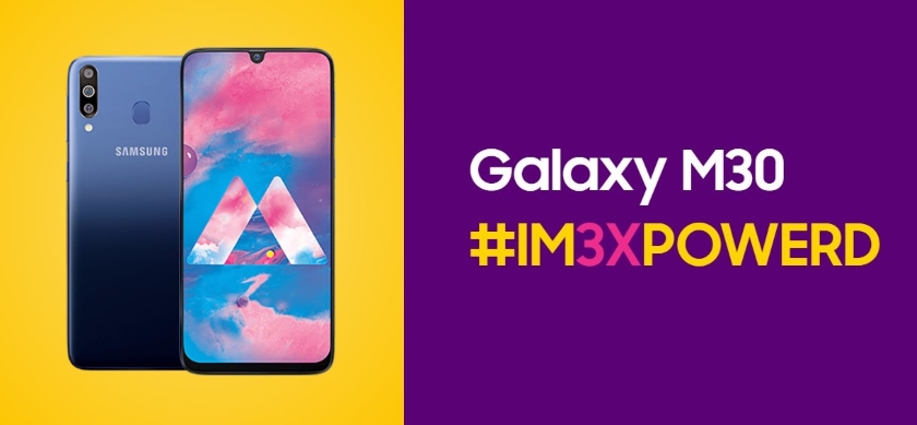 Анонс Samsung Galaxy M30: потрійна камера, батарея на 5000 мАг та цінник від $210