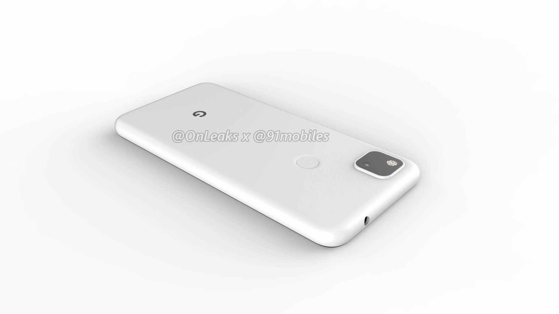 Перші рендери Google Pixel 4a: «дірявий» дисплей та одна камера у квадратному блоці