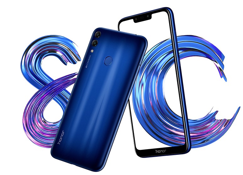 Представлен бюджетный смартфон Honor 8C с чипом Snapdragon 632