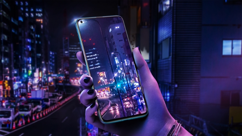 Huawei зарегистрировал интерфейс смартфона с подэкраной камерой
