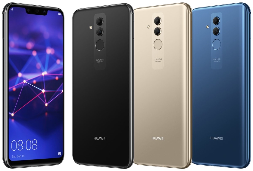 Huawei Mate 20 Lite показался на новых рендерах с фирменными чехлами