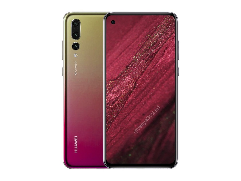Опубликованы рендеры флагмана Huawei Nova 4