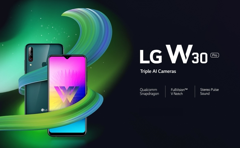 Бюджетник LG W30 Pro с IPS-экраном, чипом Snapdragon 632, тройной камерой и батареей на 4050 мАч оценили в $176