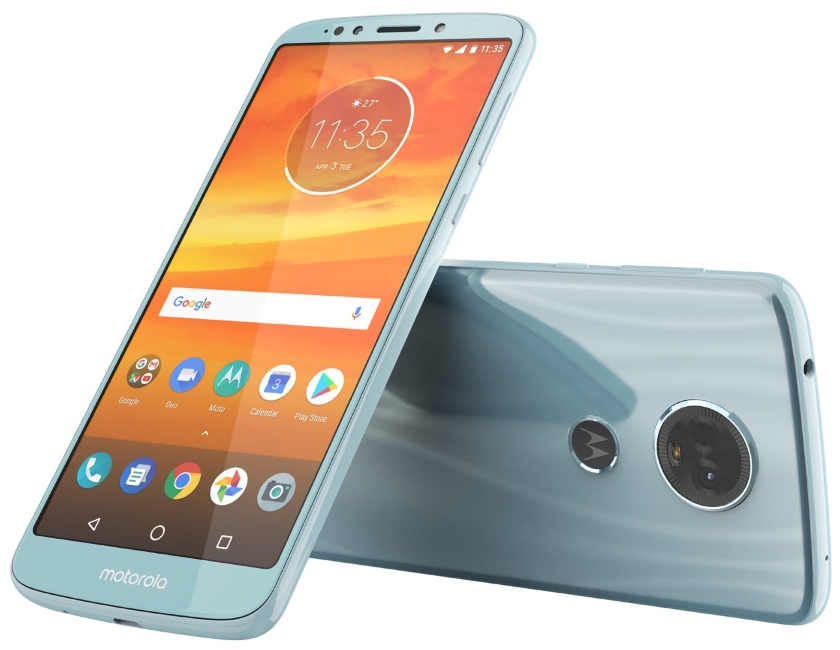 Первое официальное изображение Moto E5 Plus
