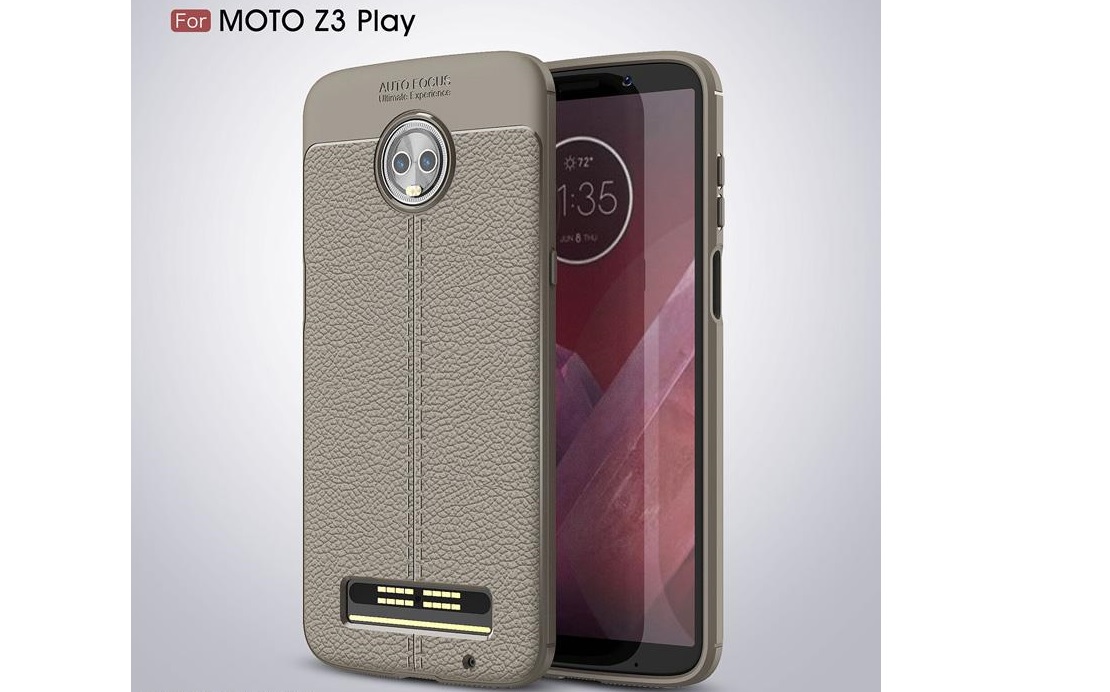 Moto Z3 Play Frameless render