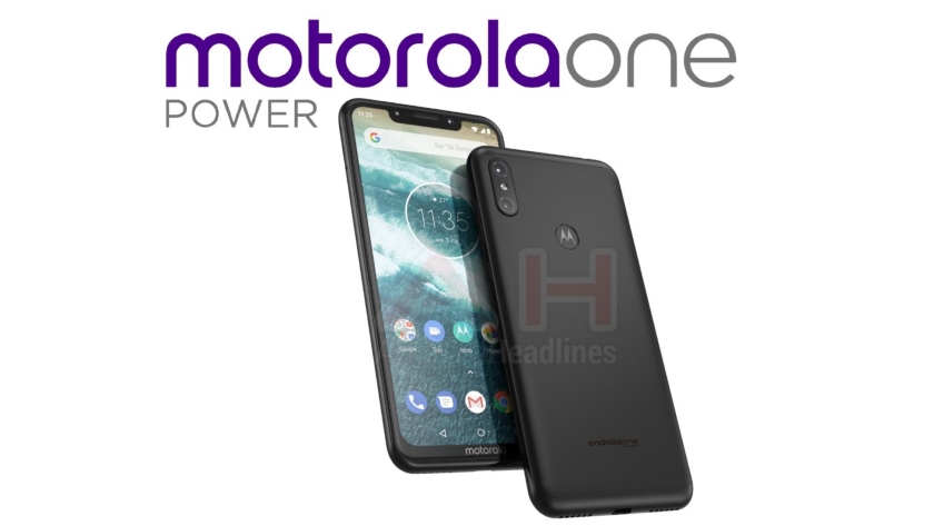 Характеристики и новые рендеры смартфона Motorola One Power