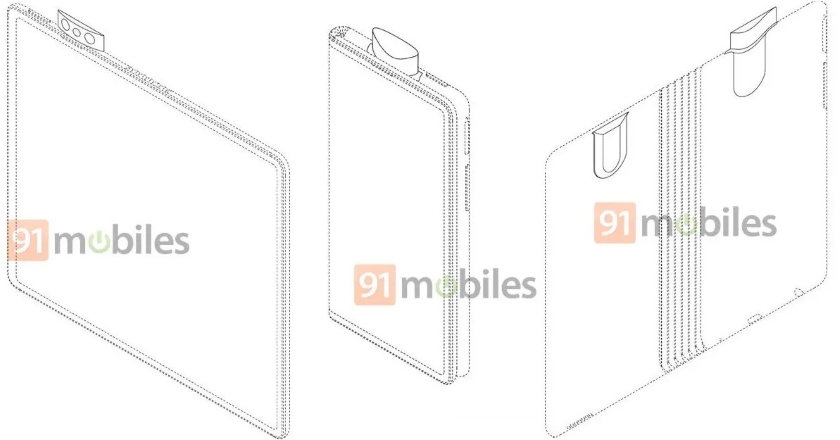 Oppo запатентувала складаний смартфон із висувною камерою