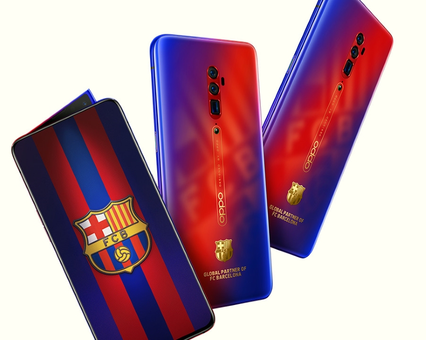 OPPO анонсировала специальную версию флагмана Reno 10X Zoom FC Barcelona Edition