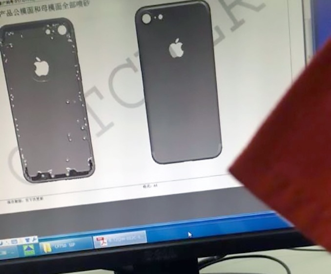 Первые изображения корпуса будущего iPhone 7