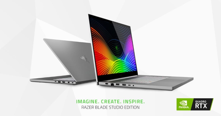 Razer Blade Studio Edition: ноутбуки на 15" та 17" з 4K OLED-екраном та прискорювачем Nvidia Quadro RTX 5000