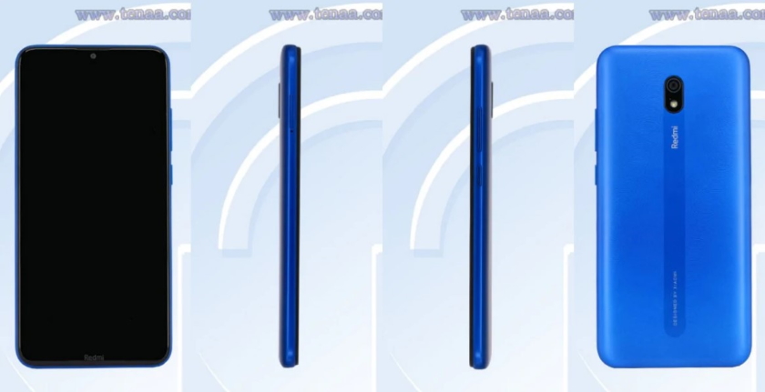 TENAA: Redmi 8A отримає 6.2-дюймовий HD+ дисплей, до 4 ГБ оперативної пам'яті, акумулятор на 5000 мАг та основну камеру на 12 Мп