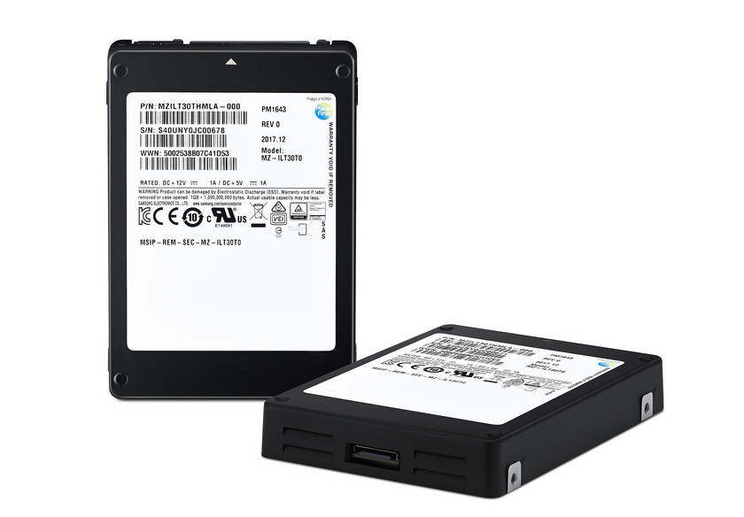 30 terabytes! Samsung has released the most capacious SSD-drive in the world