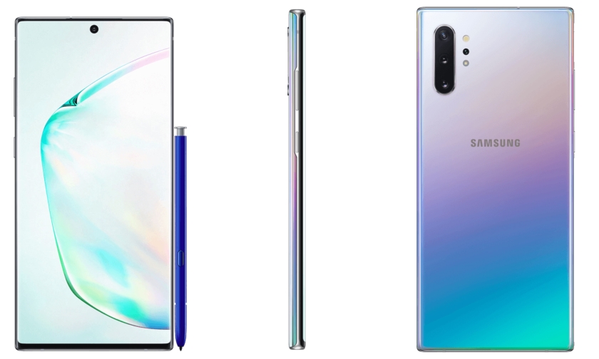 Сертификация FCC подтвердила дизайн фаблета Samsung Galaxy Note 10+
