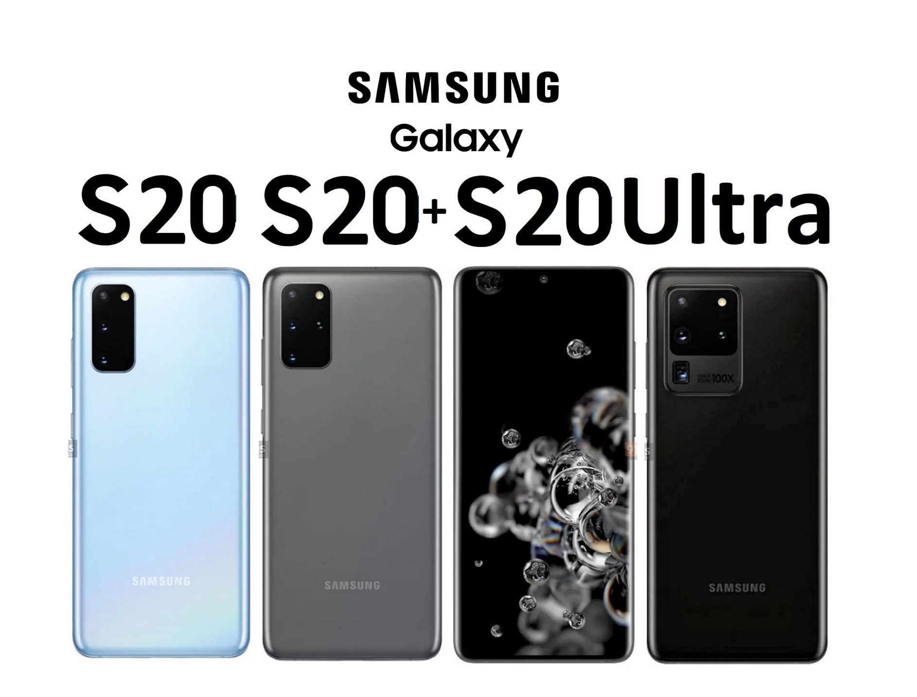 Флагмани Samsung Galaxy S20 Ultra та Galaxy S20+ показали на «живих» фотографіях