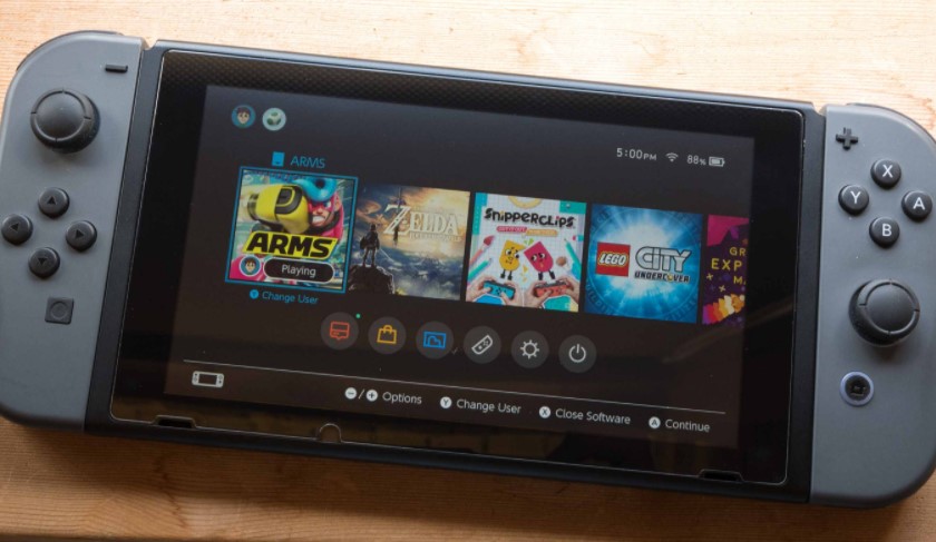 Did not last a week: Nintendo removed the ability to rate games for the Switch