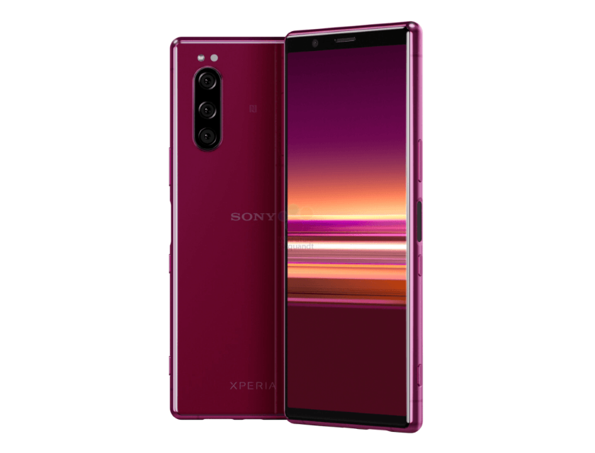 Характеристики и пресс-рендеры компактного флагмана Sony Xperia 2 попали в сеть
