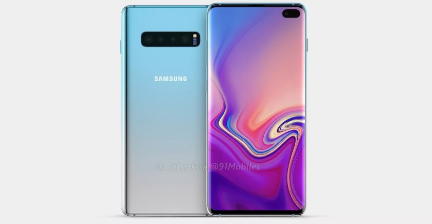 Инсайдер исправил рендеры Galaxy S10 Plus: тоньше рамки и основная камера на четыре модуля