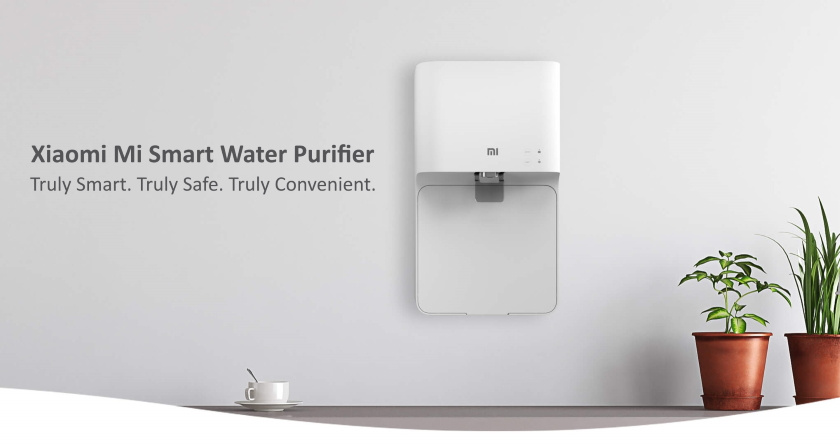 Xiaomi Mi Smart Water Purifier: «розумний» очищувач води з трьома фільтрами, мінімалістичним дизайном та цінником у $167