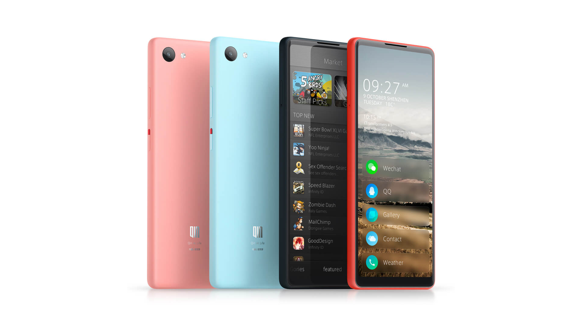 Xiaomi випустила бюджетник Qin 2: витягнутий дисплей зі співвідношенням 22,5:9 та Android Go лише за $73