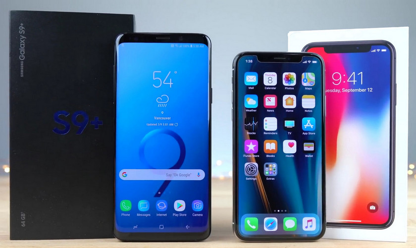 Средняя стоимость смартфонов Samsung втрое меньше, чем у iPhone
