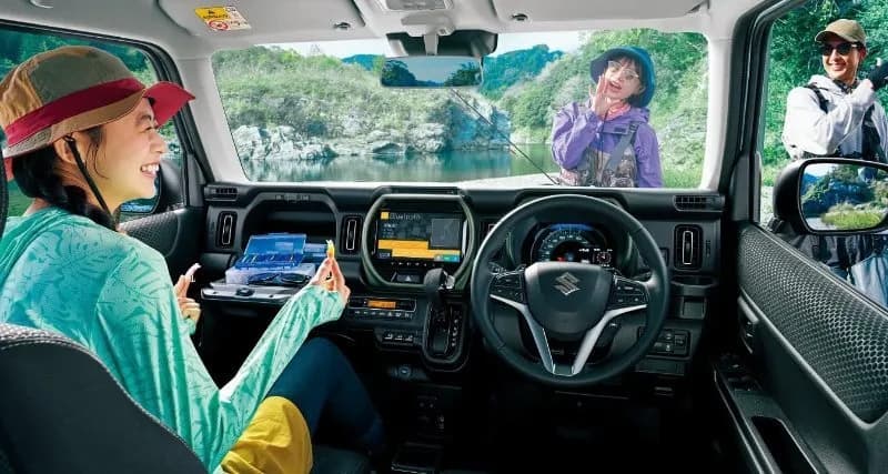 Салон Suzuki Hustler