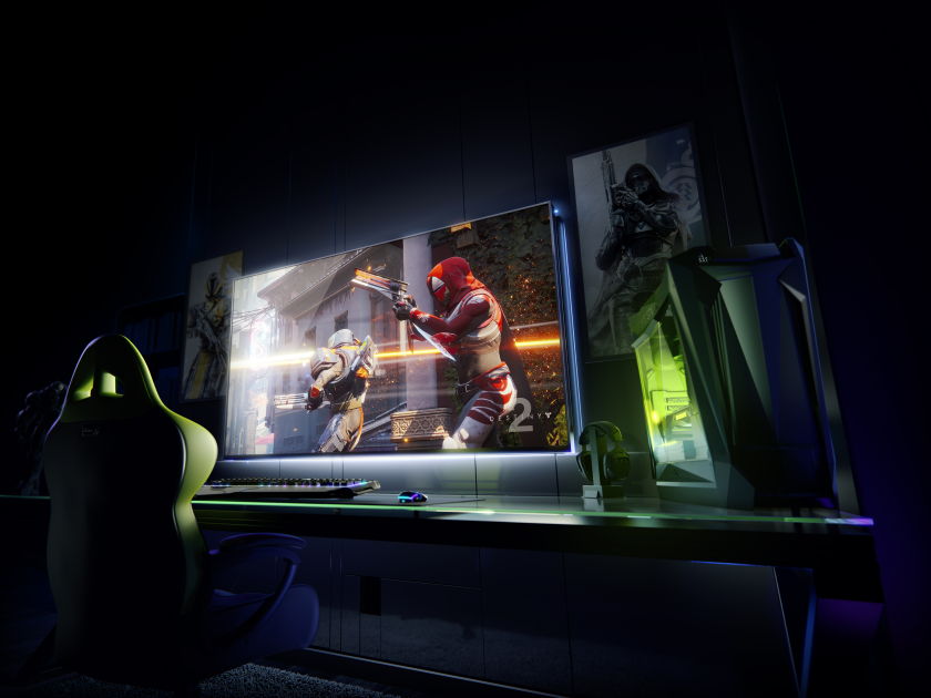 NVIDIA announced a gaming 4K-screen 65 "120 Hz with Google Assistant