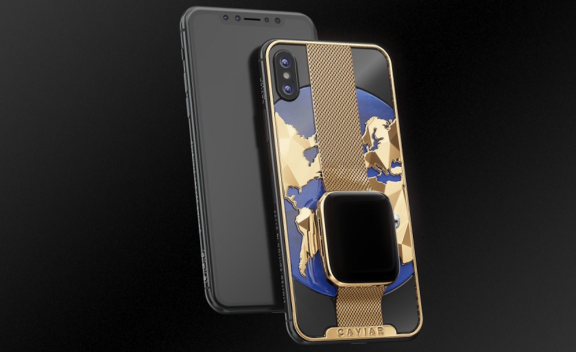 Caviar скрестила iPhone XS и Apple Watch 4