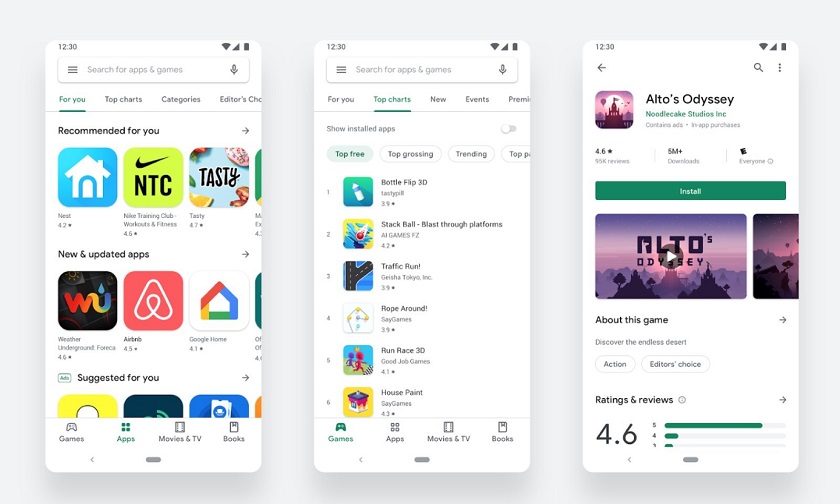 У Google Play значно поліпшили навігацію