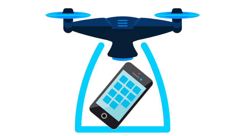 Chinese with the help of drones threw the iPhone for $ 80 million