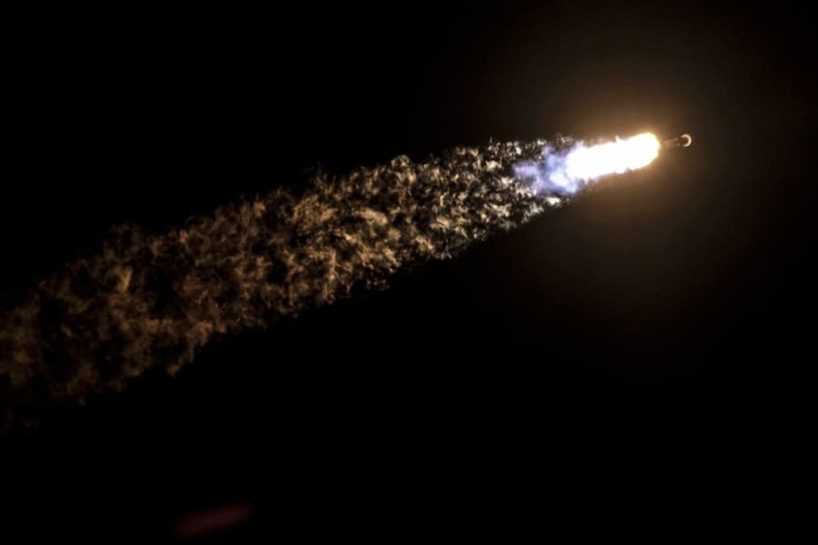 Lancement d'un Falcon 9. Photo : SpaceX
