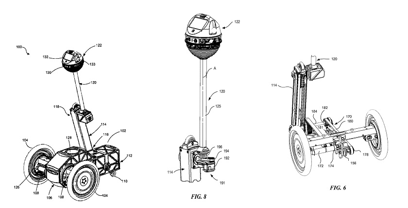 Facebook patented self-robot with telepresence system